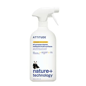 ATTITUDE Univerzální čistící prostředek  s vůní citronové kůry s rozprašovačem 800 ml