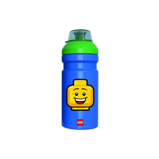LEGO ICONIC Boy láhev na pití transparentní - modrá/zelená