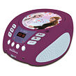 Lexibook Přenosný Bluetooth CD přehrávač Disney Frozen se světelnými efekty